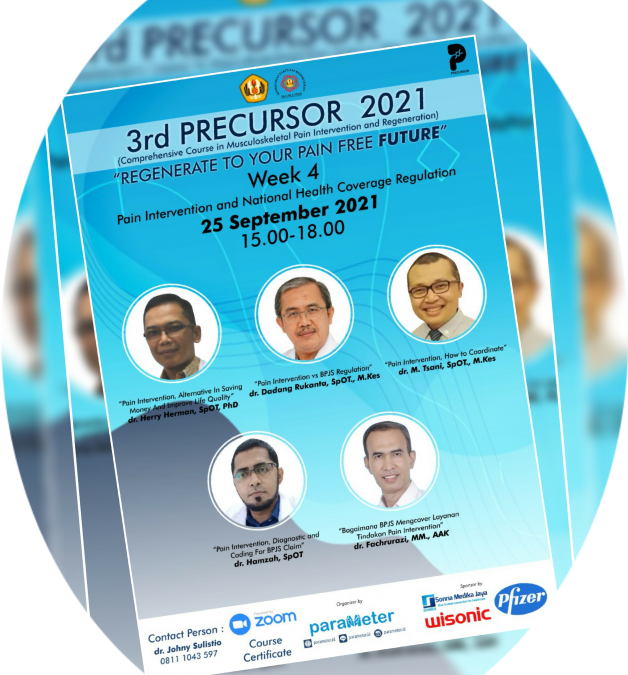 3rd PRECURSOR 2021 Regenerate to Your Pain Free Future week 4