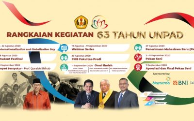 Agenda Kegiatan Dies Natalis Unpad 63 Tahun Unpad, Bermanfaat dan Mendunia