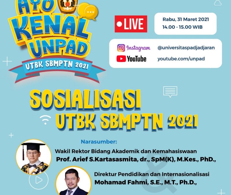 Sosialisasi UTBK SBMPTN 2021