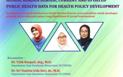 Forum Kamis Riset FK Unpad Global Burden Disease, Current and Update Public Health Data for Health Policy Development