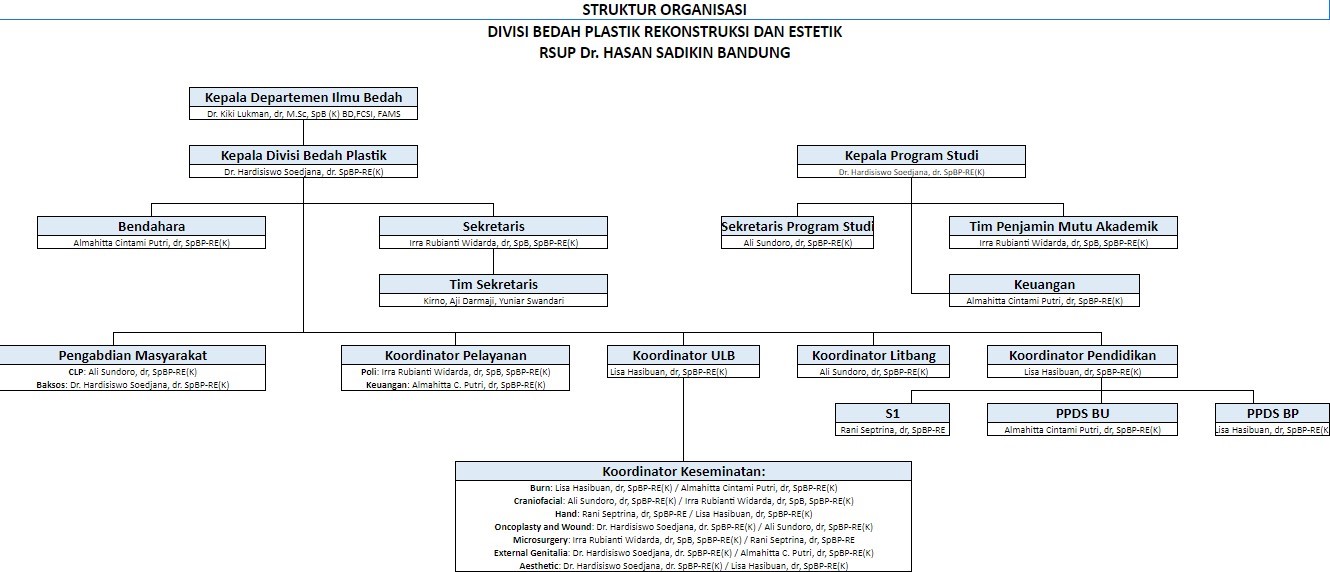 struktur sp1 bedah plastik