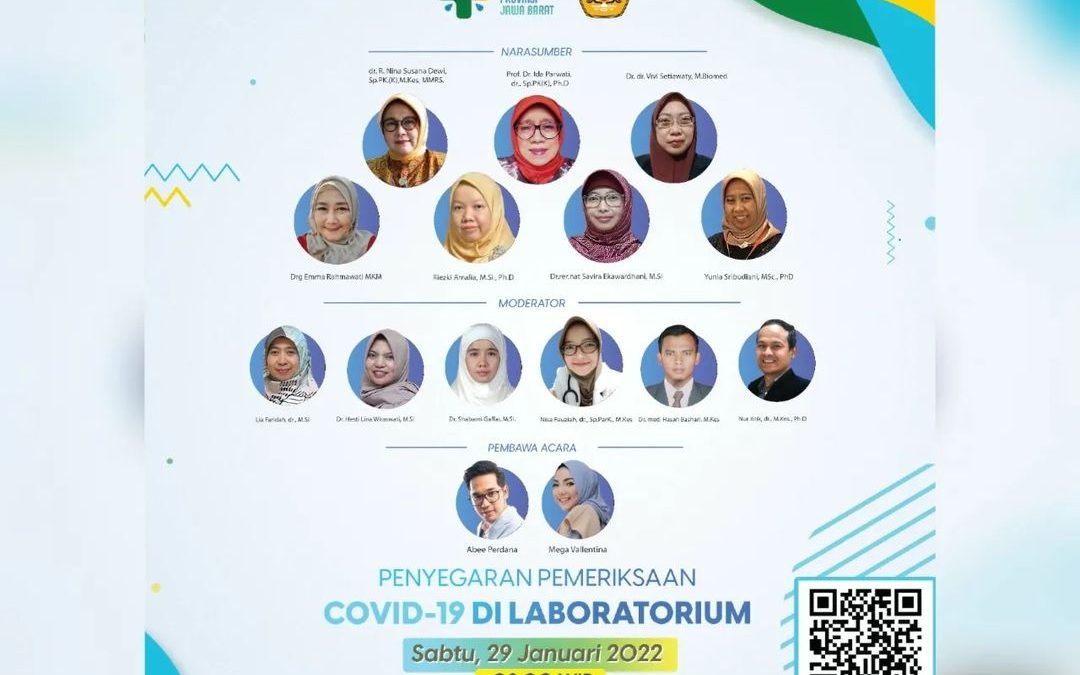 Webinar Penyegaran Pemeriksaan Covid-19 di Laboratorium