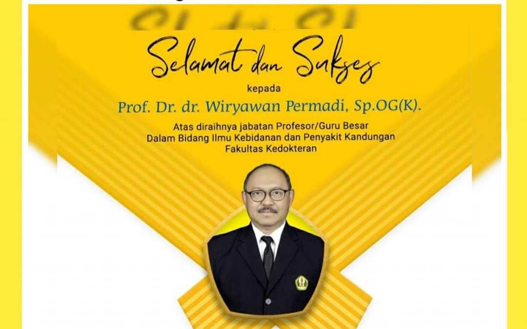 Fakultas Kedokteran Unpad bertambah seorang Guru Besar / Profesor