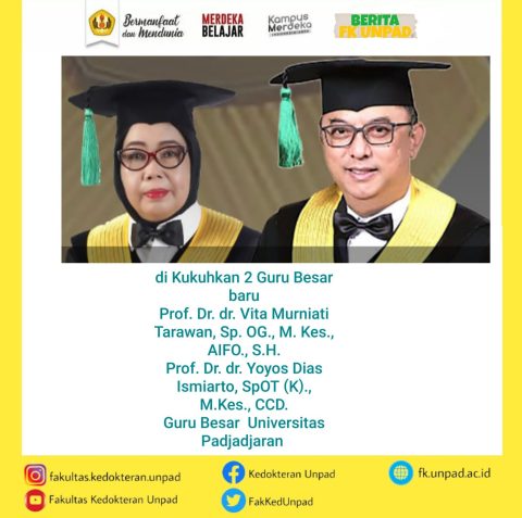 ORASI ILMIAH 2 Guru Besar Fakultas Kedokteran Unpad | FK UNPAD ...