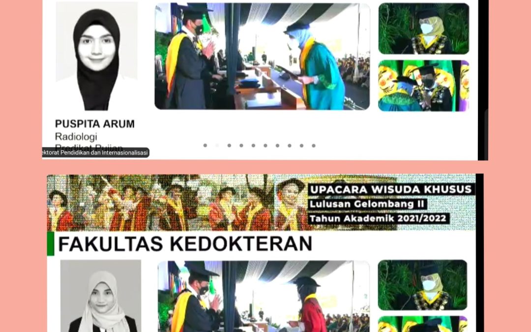 Upacara Wisuda Khusus Gelombang II Tahun Akademik 2021 – 2022