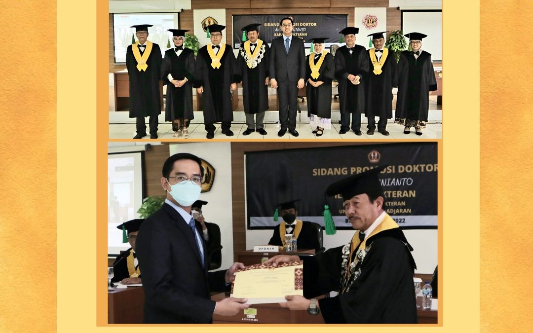 SIDANG PROMOSI DOKTOR ANDRA KURNIANTO ILMU KEDOKTERAN FK UNPAD