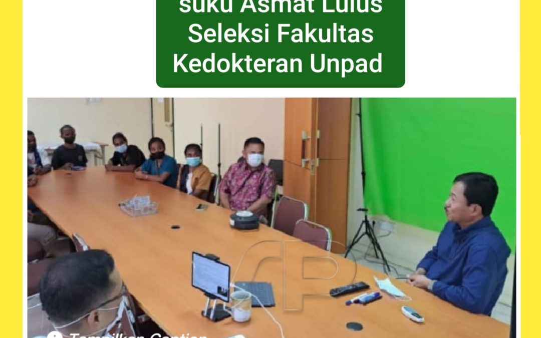 2 PUTRA PAPUA SUKU ASMAT LULUS FAKULTAS KEDOKTERAN UNPAD