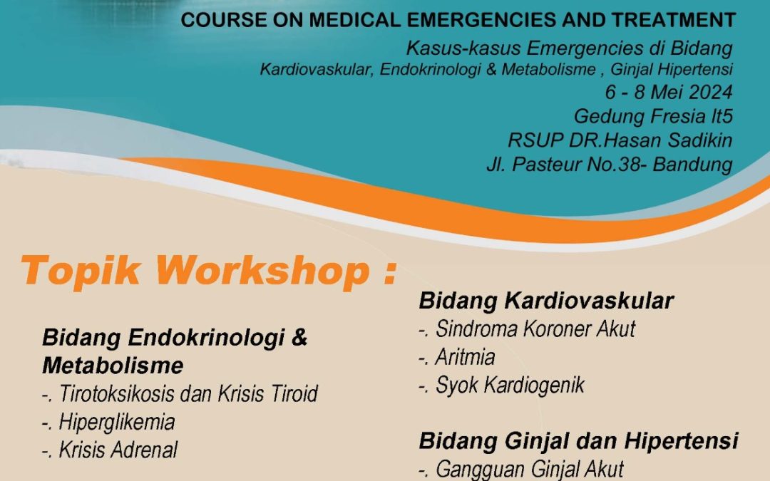 Workshop COMET: Meningkatkan Kompetensi Dokter dalam Menangani Kasus Kegawatdaruratan