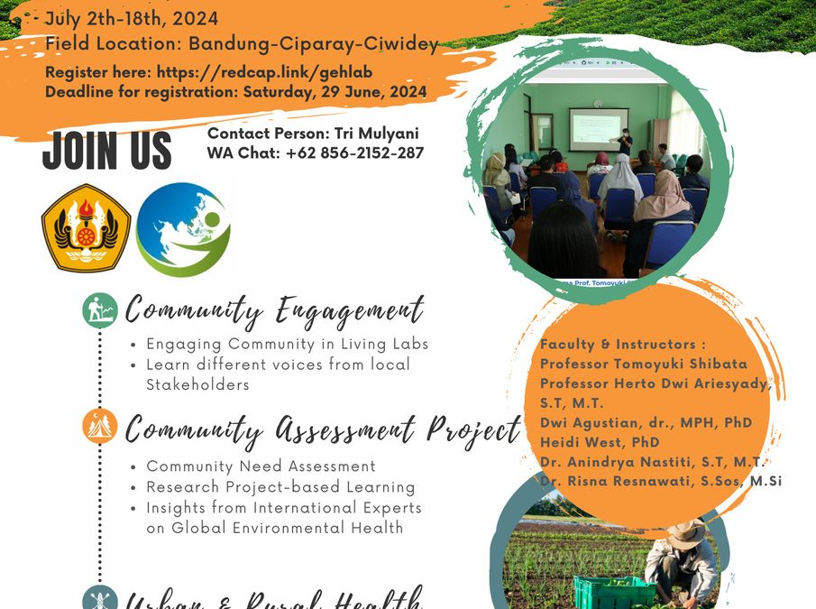 SUMMER COURSE on Sustainable & Healthy Living