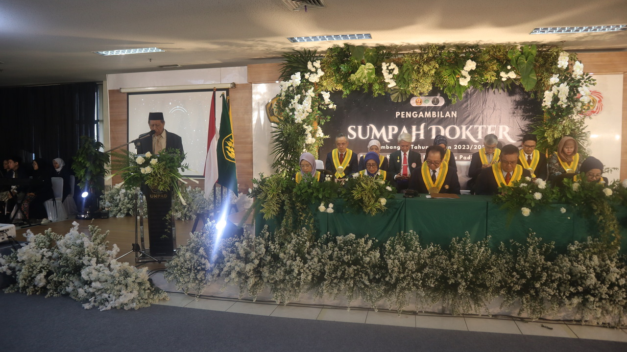 Pengambilan Sumpah Dokter Gelombang IV tahun akademik 20232024 2