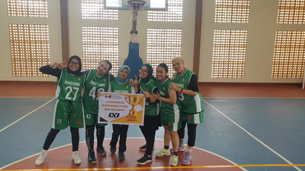 Tim Basket Putri FK Unpad di Dies Natalis Unpad 2024 2