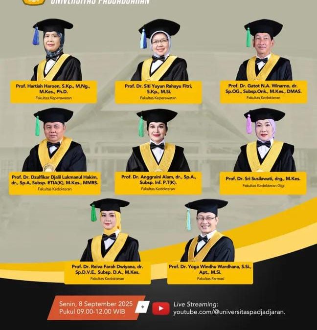 Upacara Pengukuhan dan Orasi Ilmiah Jabatan Guru Besar Universitas Padjadjaran