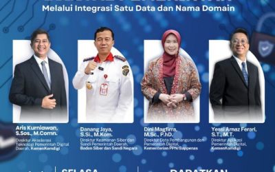 Sharing Session IV Klinik Pemerintah Digital: Menjamin Keamanan Digital Pemerintah Melalui Integrasi Satu Data dan Nama Domain