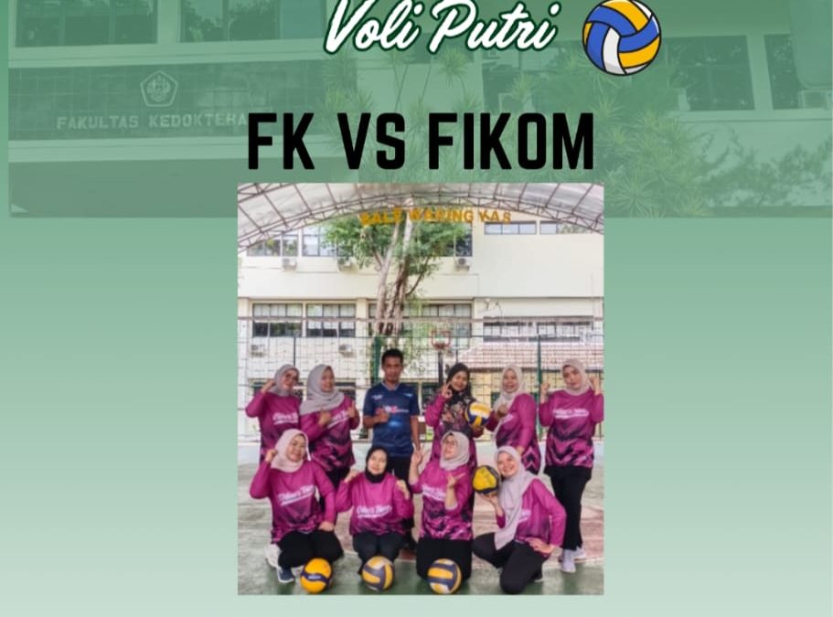 Dukung dan Saksikan! Tim Voli Putri Fakultas Kedokteran Unpad Bertanding Lawan Fikom
