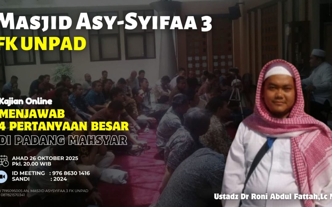 Menjawab 4 Pertanyaan Besar di Padang Mahsyar