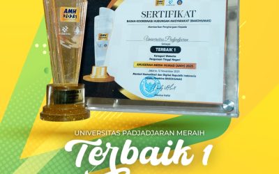 Unpad Raih Juara Pertama Pengelolaan Website PTN pada Anugerah Media Humas 2025