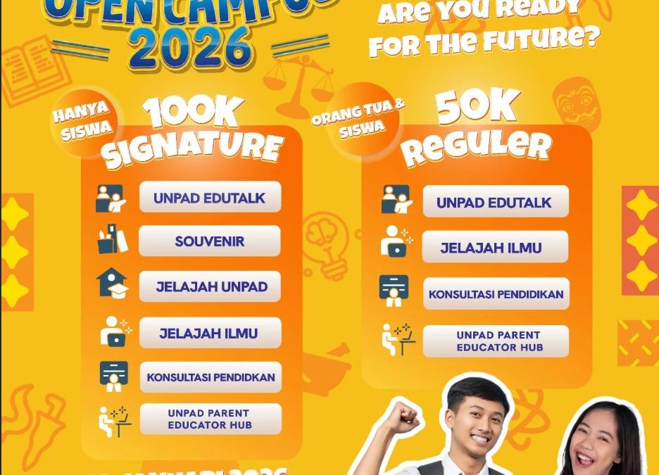 Ayo Kenal Unpad di Open Campus 2026!