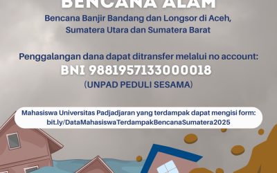Penggalangan Dana Bencana Alam oleh Unpad untuk Aceh, Sumut, dan Sumbar