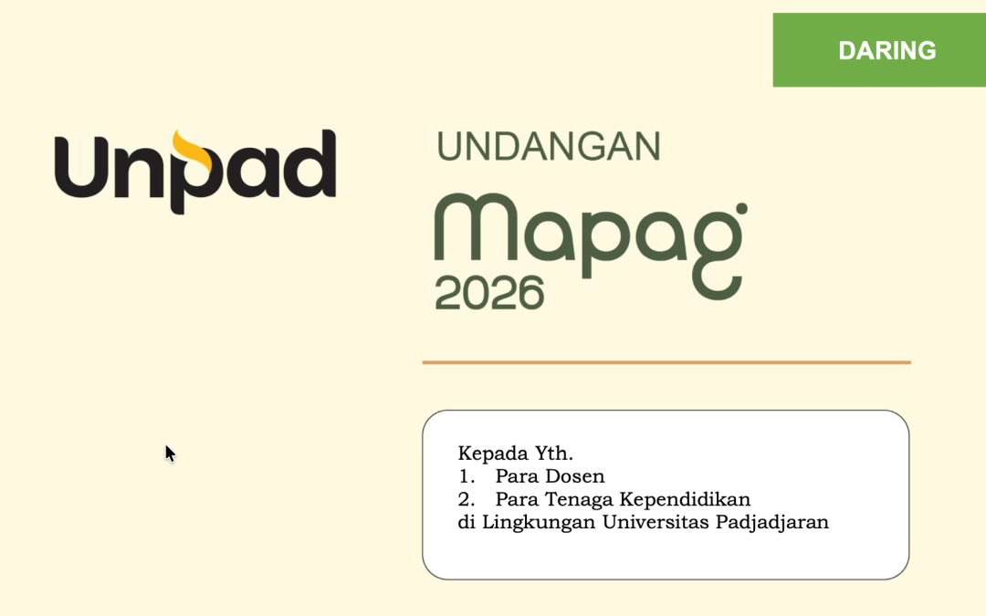 Mapag 2026 Unpad: Refleksi 2025 dan Arah Pengembangan Universitas