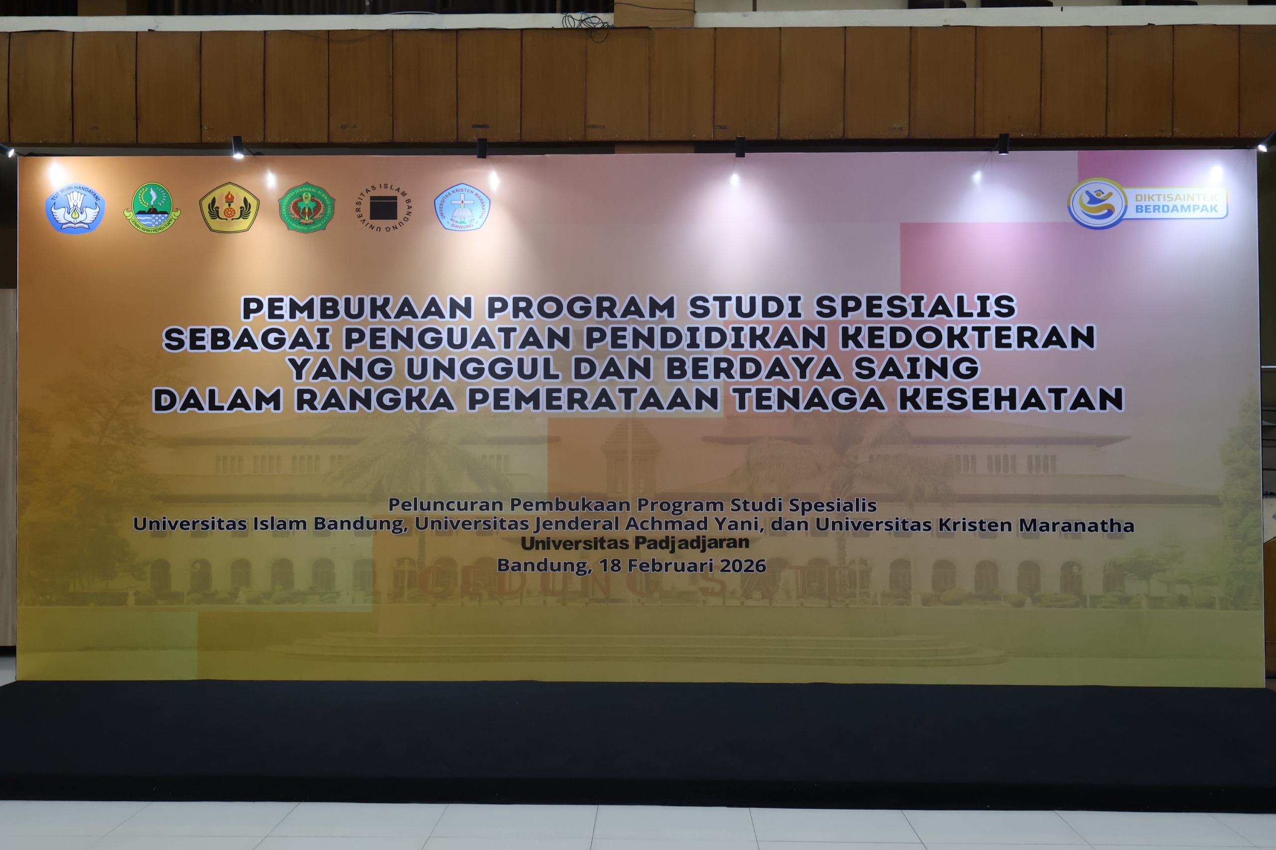 Peluncuran Program Studi Dokter Spesialis dan Subspesialis Kolaborasi 4 Universitas di Jawa Barat 4