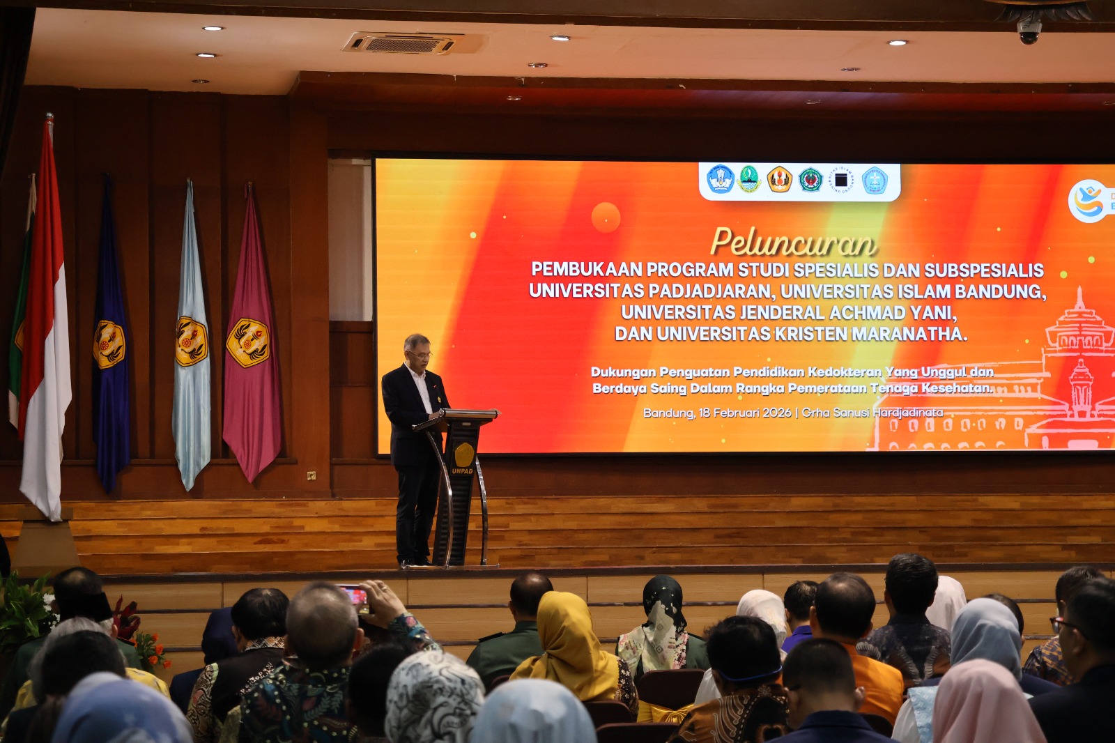 Peluncuran Program Studi Dokter Spesialis dan Subspesialis Kolaborasi 4 Universitas di Jawa Barat-5