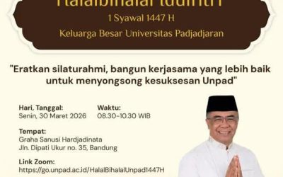 FK Unpad Ajak Sivitas Akademika Hadiri Halalbihalal Idulfitri 1447 H Universitas Padjadjaran