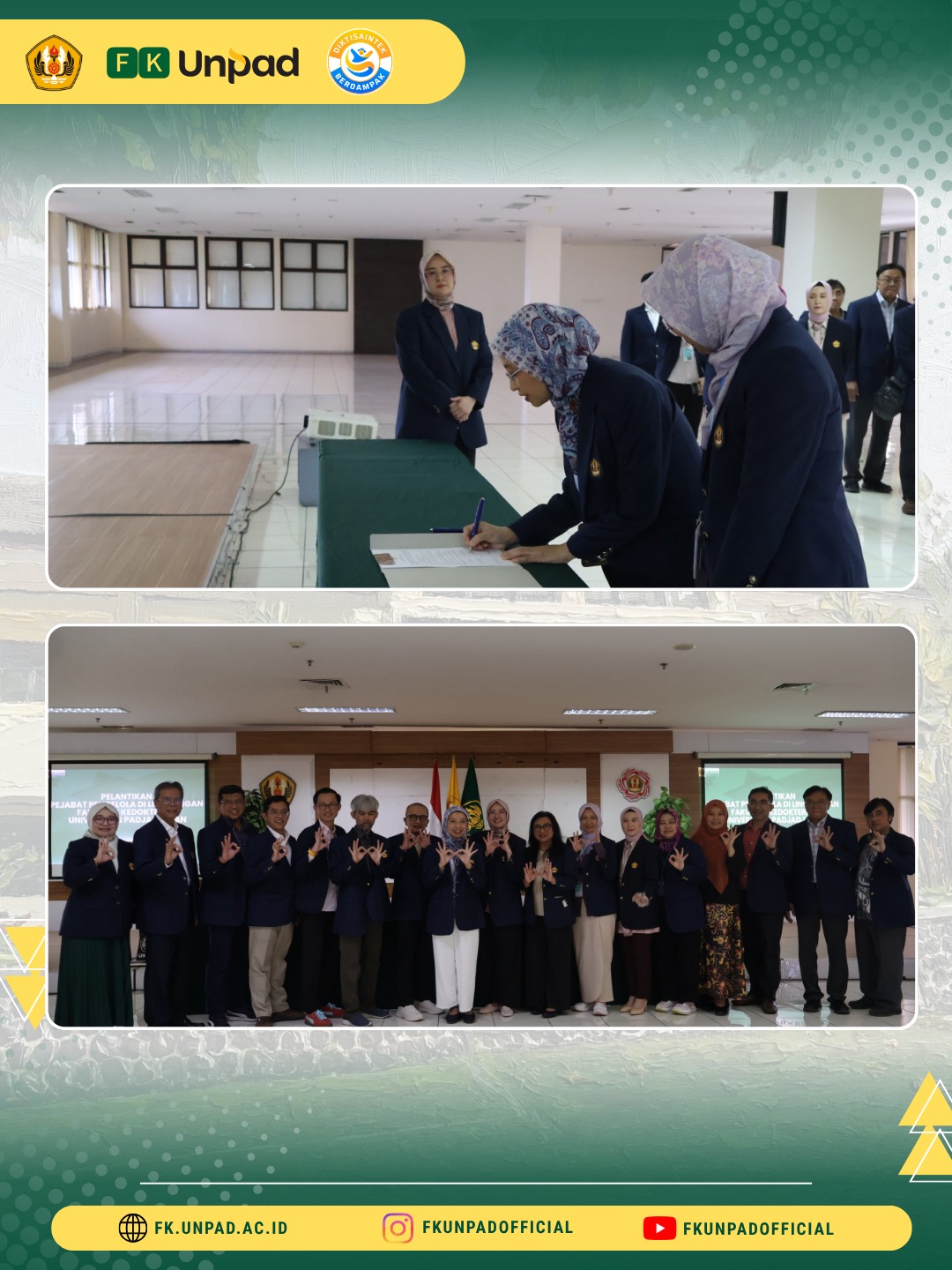 Dekan FK Unpad Lantik Pejabat Pengelola Baru untuk Perkuat Tata Kelola dan Transformasi Akademik-1