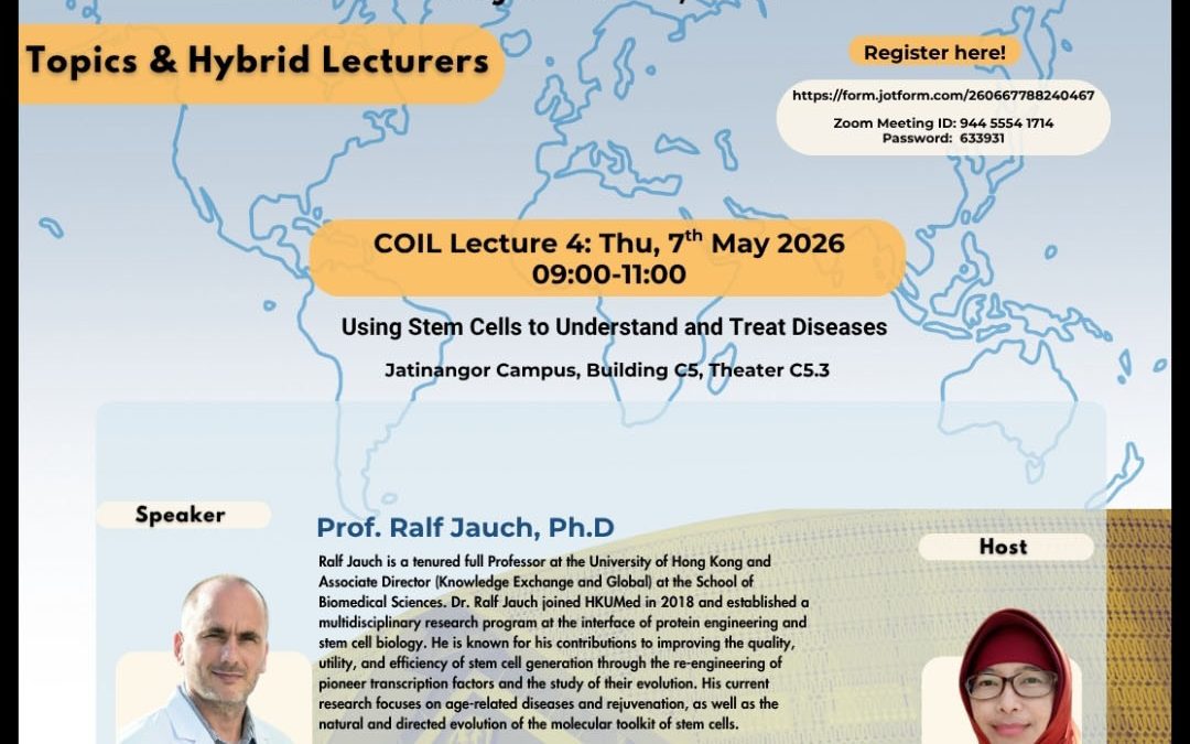 FK Unpad Gelar Hybrid Lecture Series 2026: Bahas Pemanfaatan Stem Cell untuk Diagnosis dan Terapi Penyakit