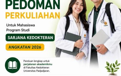 Buku Pedoman Perkuliahan Sarjana Kedokteran FK Unpad Angkatan 2026 Telah Tersedia