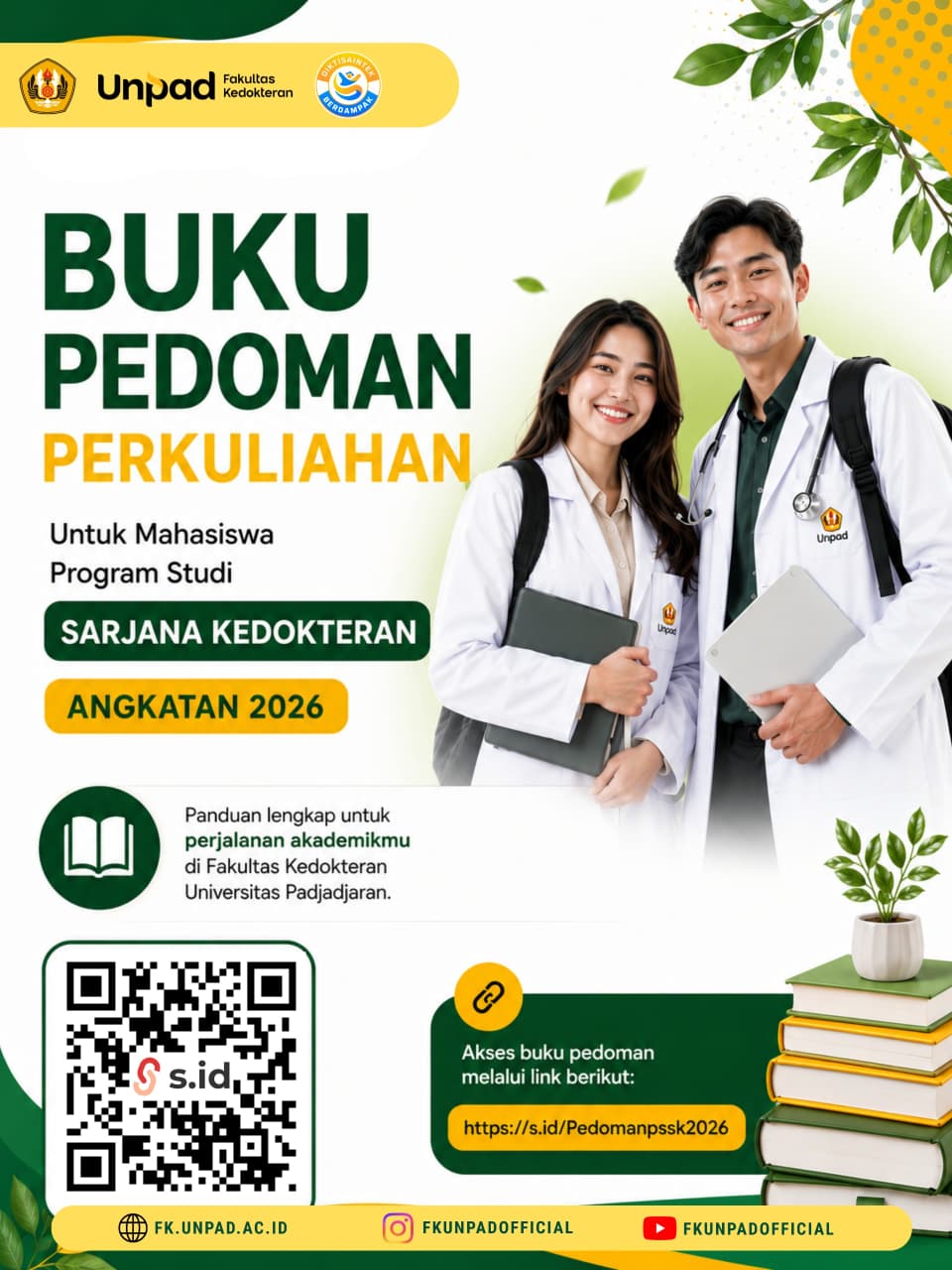 Buku Pedoman Perkuliahan Sarjana Kedokteran FK Unpad Angkatan 2026