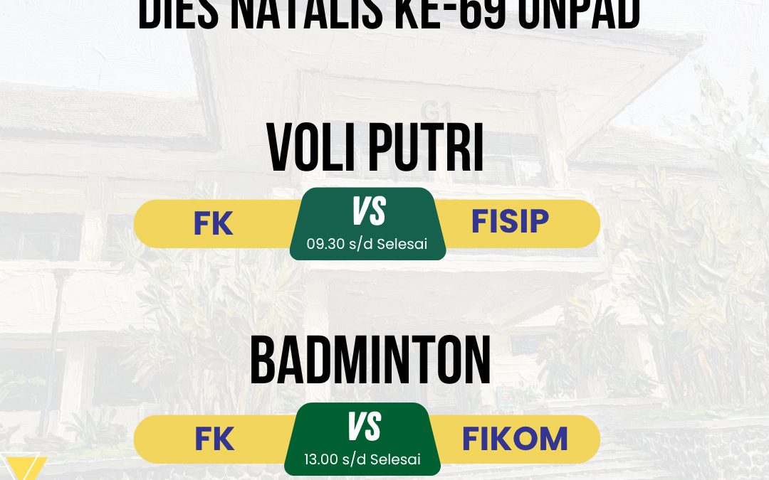 FK Unpad Siap Bertanding pada Dies Natalis ke-69 Unpad