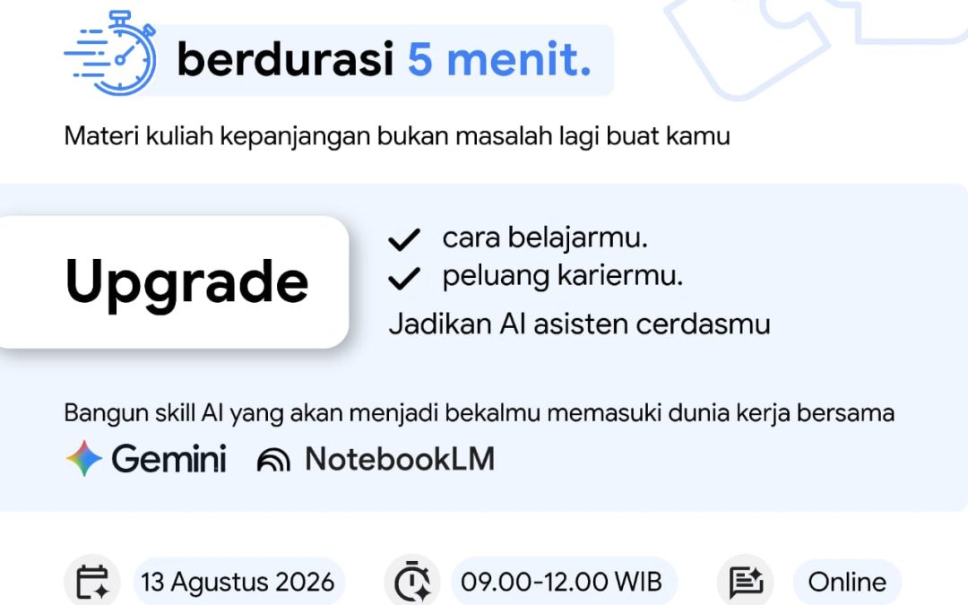 Mahasiswa Unpad Diajak Tingkatkan Kompetensi AI melalui Pelatihan Gemini dan NotebookLM
