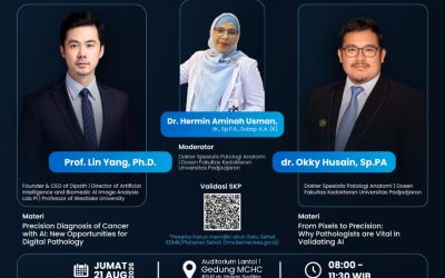 FK Unpad Kolaborasi dalam Seminar Artificial Intelligence untuk Mendukung Transformasi Digital Pathology dan Precision Medicine