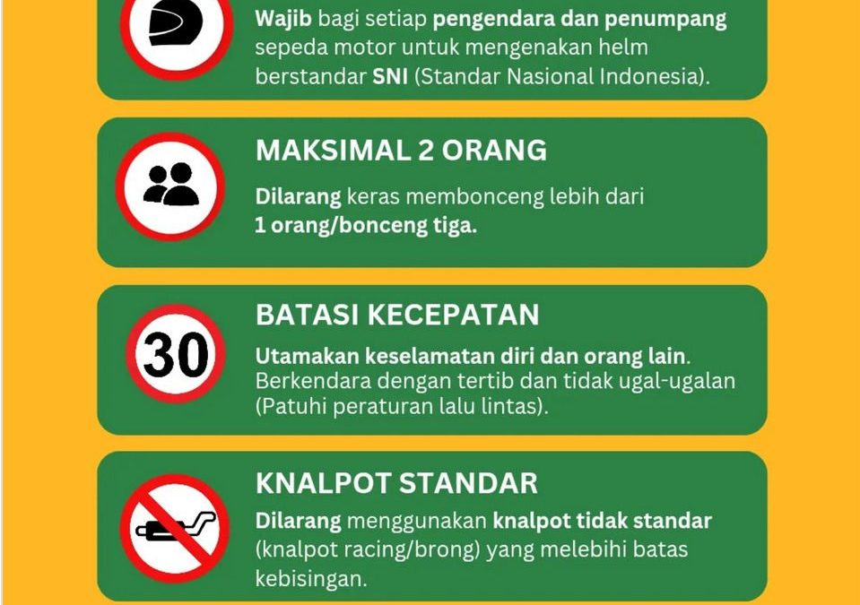 Unpad Tetapkan Aturan Keselamatan Berkendara di Lingkungan Kampus