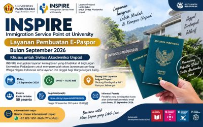 INSPIRE Hadirkan Layanan Pembuatan E-Paspor September 2026 bagi Sivitas Akademika Unpad