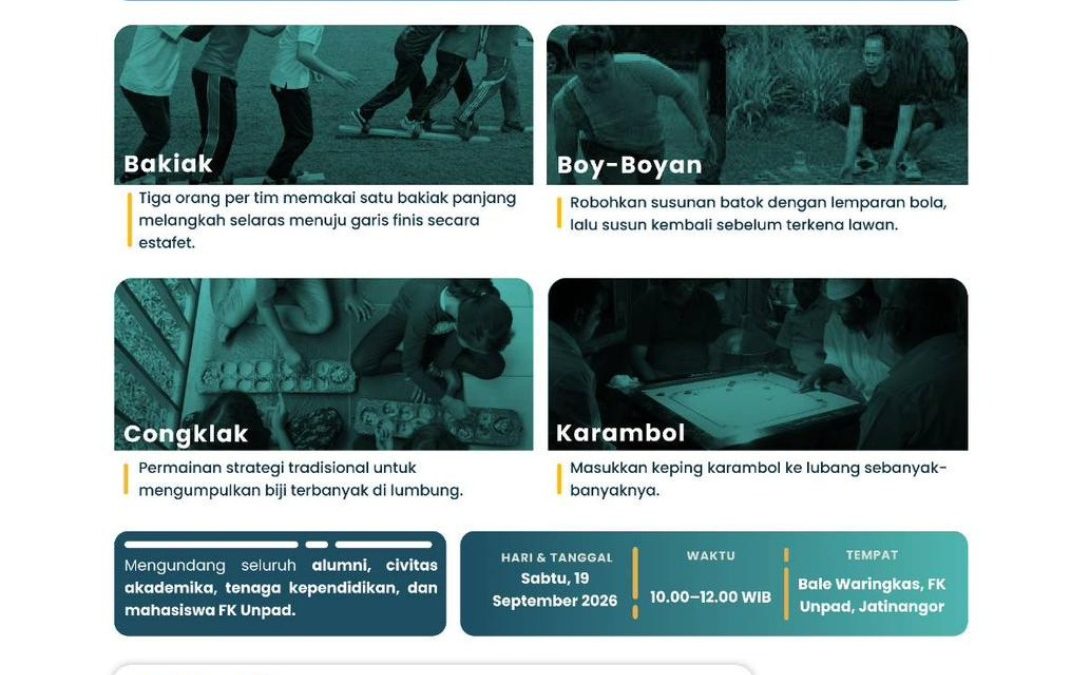 Kaulinan Baheula, Riung Balarea 7 Dekade: FK Unpad Ajak Sivitas Lestarikan Permainan Tradisional Sunda
