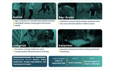 Kaulinan Baheula, Riung Balarea 7 Dekade: FK Unpad Ajak Sivitas Lestarikan Permainan Tradisional Sunda