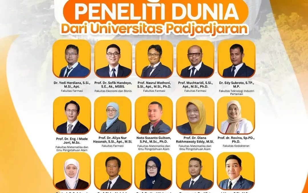 4 Dosen Fakultas Kedokteran Unpad Masuk World’s Top 2% Scientists 2026