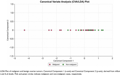 Genomic Profile of Interleukin-6 Secreting Ovarian Cancer: Validation of Future Biomarkers and Target of Therapy